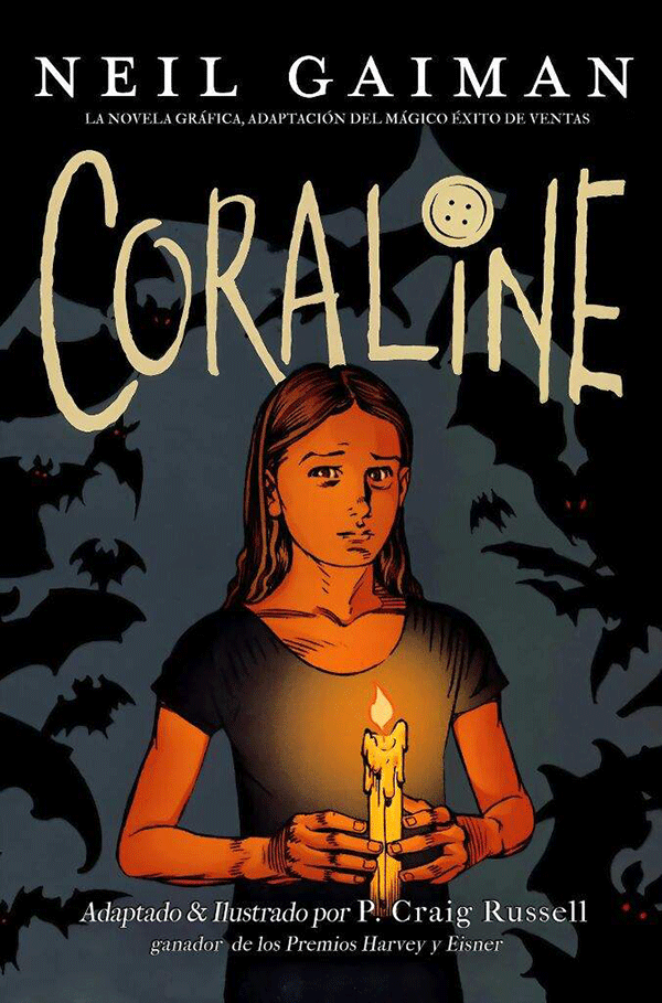 ‘Coraline’, una novela gráfica escalofriante y con trasfondo