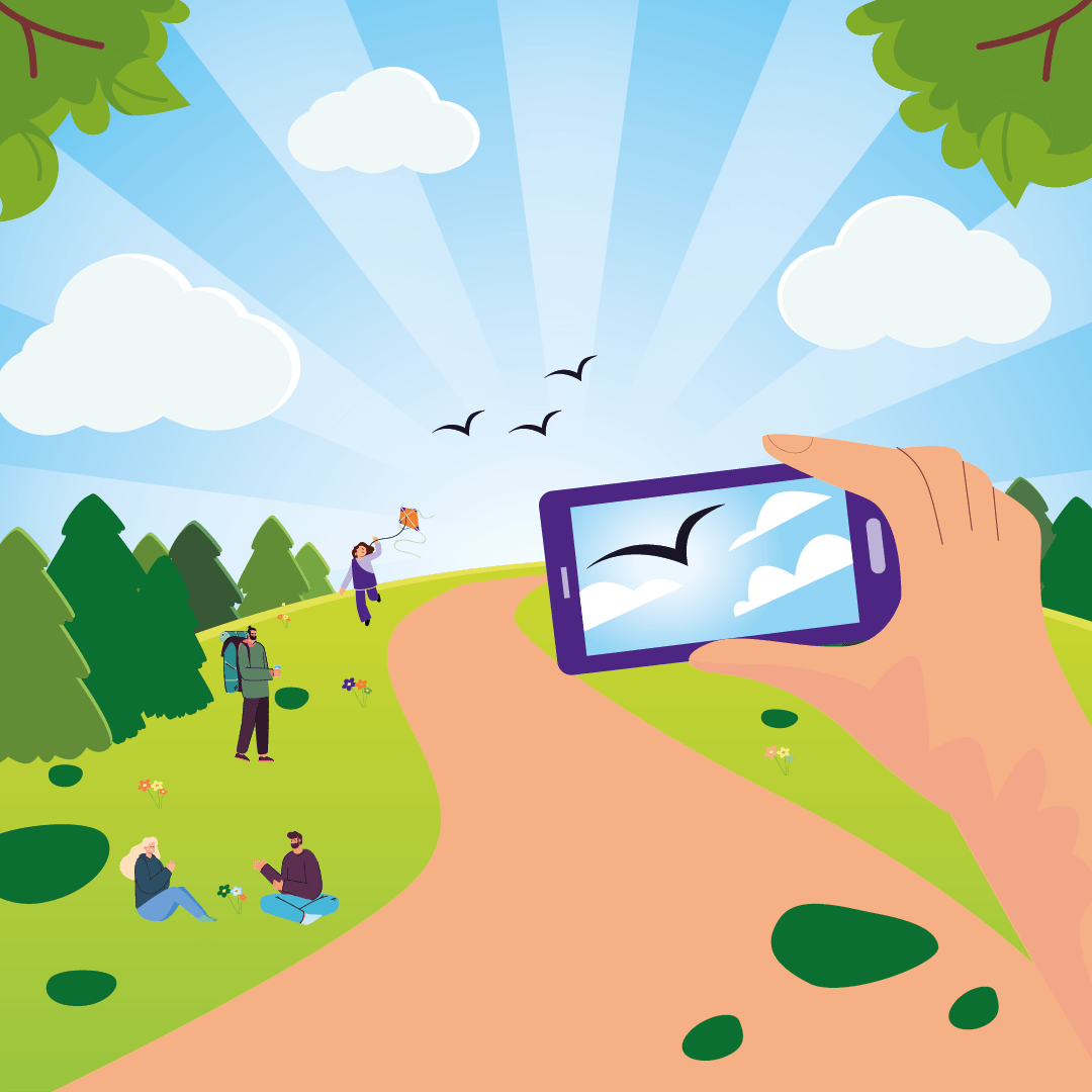¿Sabías que dar un paseo puede ser una forma de meditar? ¡Conecta con tus sentidos!